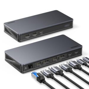 USB-C Docking Station 10 σε 1 UGREEN CM615 90912 | Περιφερειακά | elabstore.gr
