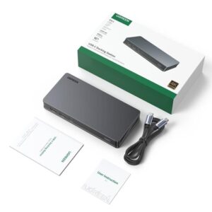 USB-C Docking Station 10 σε 1 UGREEN CM615 90912 | Περιφερειακά | elabstore.gr
