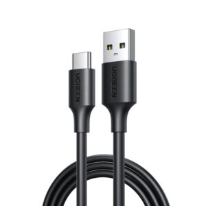 Καλώδιο Φόρτισης UGREEN US184 20882 USB σε USB-C 1m Μαύρο | Καλώδια | elabstore.gr
