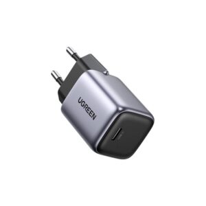 Φορτιστής Σπιτιού GaN PD 30W UGREEN CD319 25257, με καλώδιο USB-C 60W 1m Γκρί | Φόρτιση | elabstore.gr