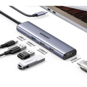 USB-C Docking Station 5 σε 1 UGREEN CM478 15495 | Περιφερειακά | elabstore.gr