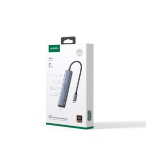 USB-C Docking Station 5 σε 1 UGREEN CM478 15495 | Περιφερειακά | elabstore.gr