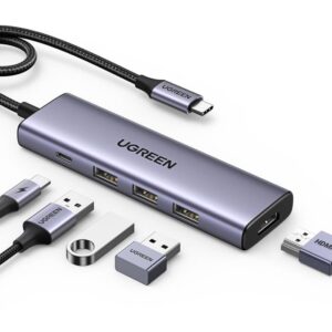 USB-C Docking Station 5 σε 1 UGREEN CM511 15596 | Περιφερειακά | elabstore.gr