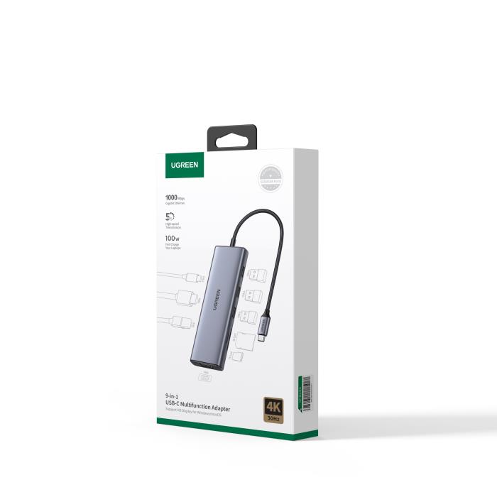 USB-C Docking Station 9 σε 1 UGREEN CM498 15600 | eLabstore.gr USB-C Docking Station 9 σε 1 UGREEN CM498 15600 | Περιφερειακά | elabstore.gr