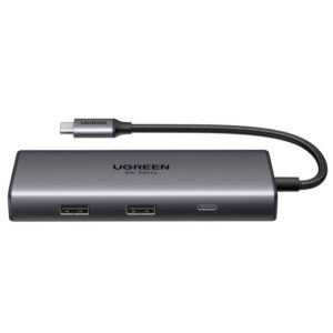 USB-C Docking Station 6 σε 1 UGREEN CM498 15852 | Περιφερειακά | elabstore.gr