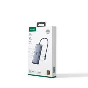 USB-C Docking Station 6 σε 1 UGREEN CM498 15852 | Περιφερειακά | elabstore.gr