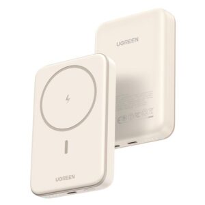 Power Bank 10000mAh PD 20W UGREEN PB561 25208 με Ασύρματη Φόρτιση Magnetic,1 Θέσης Μπέζ | Φόρτιση | elabstore.gr
