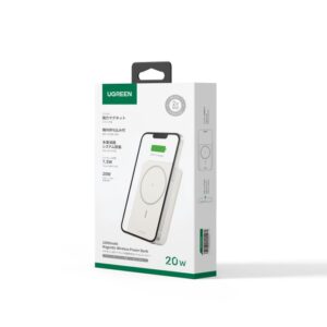 Power Bank 10000mAh PD 20W UGREEN PB561 25208 με Ασύρματη Φόρτιση Magnetic,1 Θέσης Μπέζ | Φόρτιση | elabstore.gr