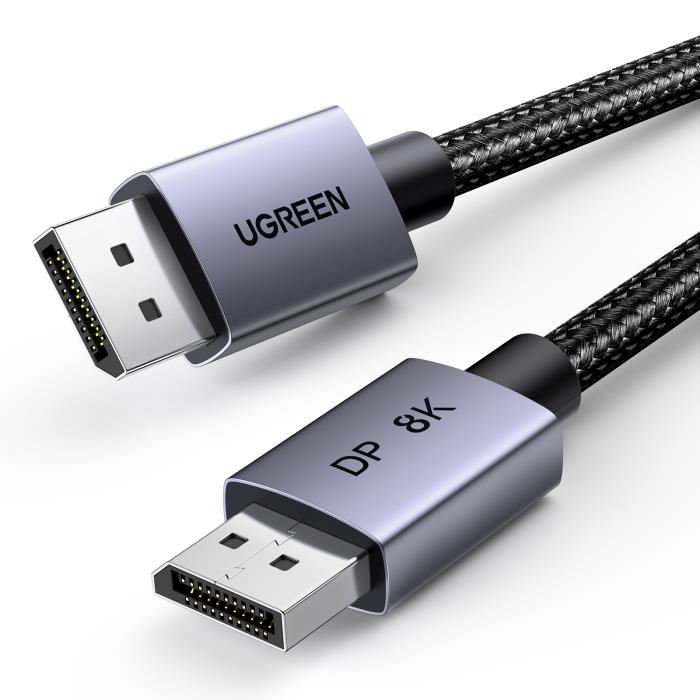 Καλώδιο DP 1.4 M/M 8K/60Hz UGREEN DP120 25903 1m Μαύρο | eLabstore.gr Καλώδιο DP 1.4 M/M 8K/60Hz UGREEN DP120 25903 1m Μαύρο | Εικόνας | elabstore.gr