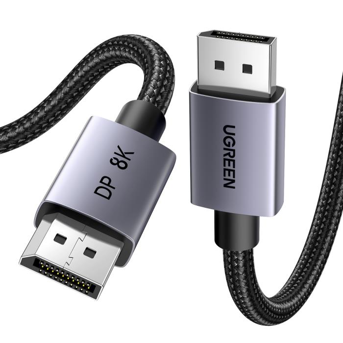 Καλώδιο DP 1.4 M/M 8K/60Hz UGREEN DP120 25903 1m Μαύρο | eLabstore.gr Καλώδιο DP 1.4 M/M 8K/60Hz UGREEN DP120 25903 1m Μαύρο | Εικόνας | elabstore.gr