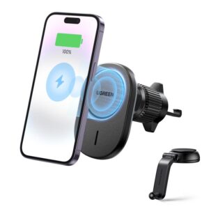 Βάση Στήριξης Smartphone UGREEN CD345 15120,με Ασύρματη Φορτιση Magnetic για Αυτοκίνητο | Βάσεις Στήριξης | elabstore.gr