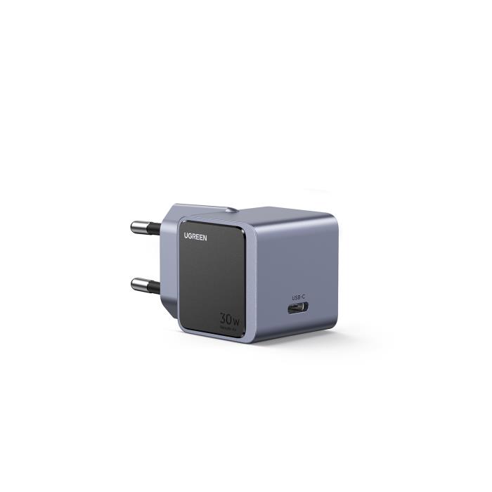 Φορτιστής Σπιτιού GaN PD 30W UGREEN X503 35041 1 Θέσης Γκρί | eLabstore.gr Φορτιστής Σπιτιού GaN PD 30W UGREEN X503 35041 1 Θέσης Γκρί | Φόρτιση | elabstore.gr