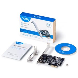 Κάρτα Δικτύου PCIe Cudy PE10 Gigabit | Αντάπτορες | elabstore.gr