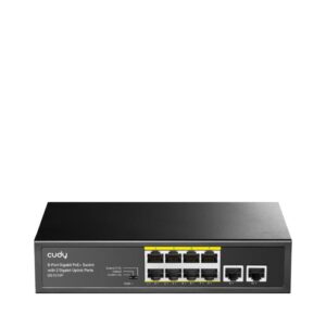 Switch 10 Θέσεων PoE Cudy GS1010P Gigabit | Επαγγελματικός Εξοπλισμός | elabstore.gr