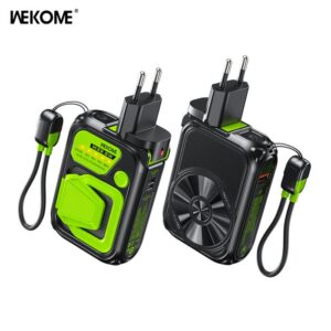 Power Bank 10000mAh PD 22,5W WK WP-89 3 Θέσεων, με Ασύρματη Φόρτιση Magnetic Μάυρο | Φόρτιση | elabstore.gr