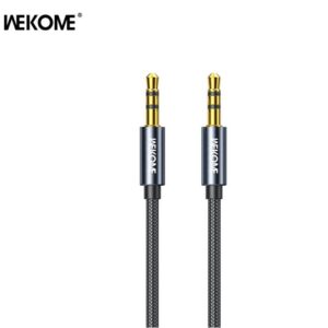 Καλώδιο Ήχου 3.5mm M/M WK WDC-195 1m Γκρι | Ήχου | elabstore.gr