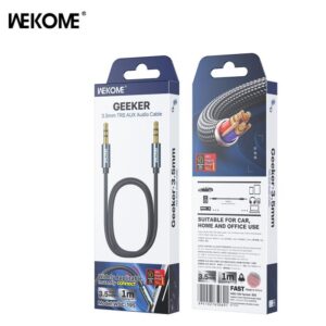 Καλώδιο Ήχου 3.5mm M/M WK WDC-195 1m Γκρι | eLabstore.gr Καλώδιο Ήχου 3.5mm M/M WK WDC-195 1m Γκρι | Ήχου | elabstore.gr