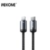 Καλώδιο Φόρτισης WK WDC-33 USB-C σε Lightning PD 35W 1m Μαύρο | Καλώδια | elabstore.gr