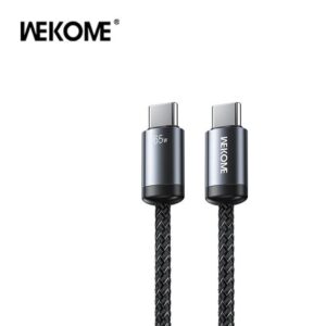 Καλώδιο Φόρτισης WK WDC-35 USB-C σε USB-C PD 65W 1m Μαύρο | Καλώδια | elabstore.gr