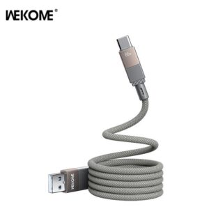 Καλώδιο Φόρτισης WK WDC-45 USB σε USB-C 66W 1m Γκρι | Καλώδια | elabstore.gr