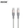 Καλώδιο Φόρτισης WK WDC-46 USB-C σε USB-C PD 65W 1m Γκρι | Καλώδια | elabstore.gr