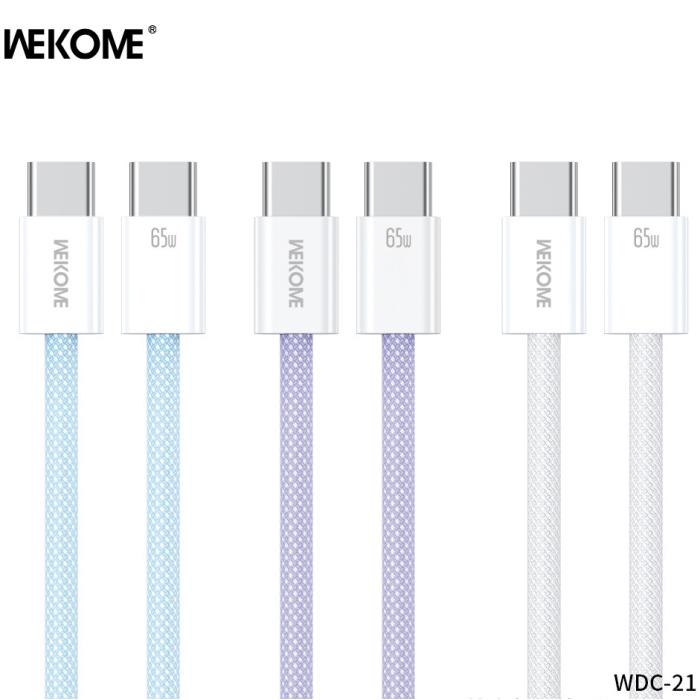 Καλώδιο Φόρτισης WK WDC-21 USB-C σε Lightning PD 27W 1m Λευκό | eLabstore.gr Καλώδιο Φόρτισης WK WDC-21 USB-C σε Lightning PD 27W 1m Λευκό | Καλώδια | elabstore.gr