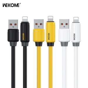 Καλώδιο Φόρτισης WK WDC-27i USB σε Lightning  1m Μαύρο | Καλώδια | elabstore.gr