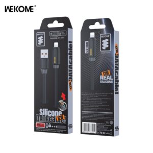 Καλώδιο Φόρτισης WK WDC-27i USB σε Lightning  1m Μαύρο | Καλώδια | elabstore.gr