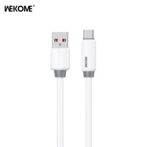 Καλώδιο Φόρτισης WK WDC-27a USB σε USB-C PD 66W 1m Λευκό | Καλώδια | elabstore.gr