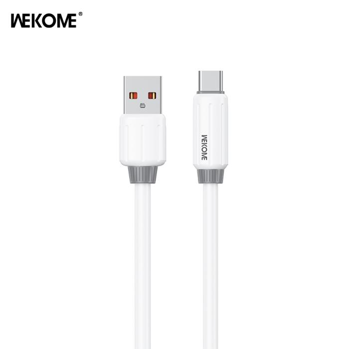 Καλώδιο Φόρτισης WK WDC-27a USB σε USB-C PD 66W 1m Λευκό | eLabstore.gr Καλώδιο Φόρτισης WK WDC-27a USB σε USB-C PD 66W 1m Λευκό | Καλώδια | elabstore.gr