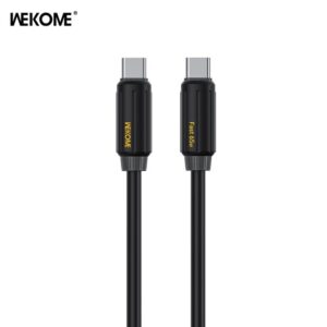 Καλώδιο Φόρτισης WK WDC-28 USB-C σε USB-C PD 65W 1m Μαύρο | Καλώδια | elabstore.gr