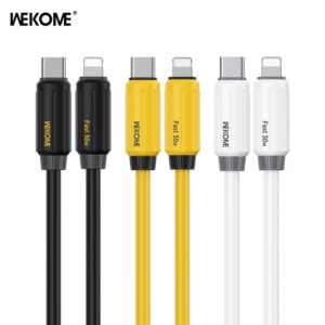Καλώδιο Φόρτισης WK WDC-29 USB-C σε Lightning PD 30W 1m Λευκό | eLabstore.gr Καλώδιο Φόρτισης WK WDC-29 USB-C σε Lightning PD 30W 1m Λευκό | Καλώδια | elabstore.gr