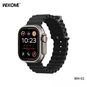 Smartwatch WK WH-02 Tιτάνιο Xρυσό | Wearable | elabstore.gr