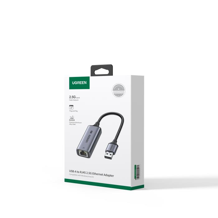 Κάρτα Δικτύου USB 3.0 UGREEN 25051 2.5G | eLabstore.gr Κάρτα Δικτύου USB 3.0 UGREEN 25051 2.5G | Αντάπτορες | elabstore.gr