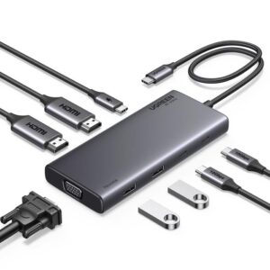 USB-C Docking Station 8 σε 1 UGREEN CM639 35588 | Περιφερειακά | elabstore.gr