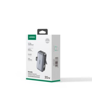 Power Bank 5000mAh PD 20W UGREEN PB503 35338 1 Θέσης Γκρί | eLabstore.gr Power Bank 5000mAh PD 20W UGREEN PB503 35338 1 Θέσης Γκρί | Φόρτιση | elabstore.gr