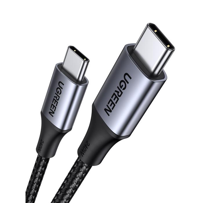 Καλώδιο Φόρτισης UGREEN US535 15311 USB-C to USB-C PD 240W 1m | eLabstore.gr Καλώδιο Φόρτισης UGREEN US535 15311 USB-C to USB-C PD 240W 1m | Καλώδια | elabstore.gr