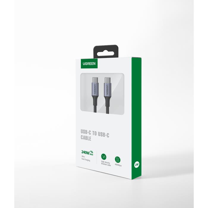 Καλώδιο Φόρτισης UGREEN US535 15311 USB-C to USB-C PD 240W 1m | eLabstore.gr Καλώδιο Φόρτισης UGREEN US535 15311 USB-C to USB-C PD 240W 1m | Καλώδια | elabstore.gr