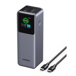 Power Bank 25000mAh PD 200W UGREEN PB722 35525B 3 θέσεων, με καλώδιo USB-C 240W | Φόρτιση | elabstore.gr