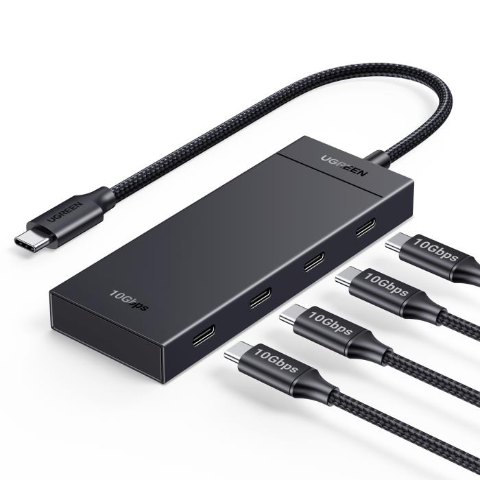 USB-C Hub 3.1 4 θέσεων UGREEN CM806 35584 | eLabstore.gr USB-C Hub 3.1 4 θέσεων UGREEN CM806 35584 | Περιφερειακά | elabstore.gr