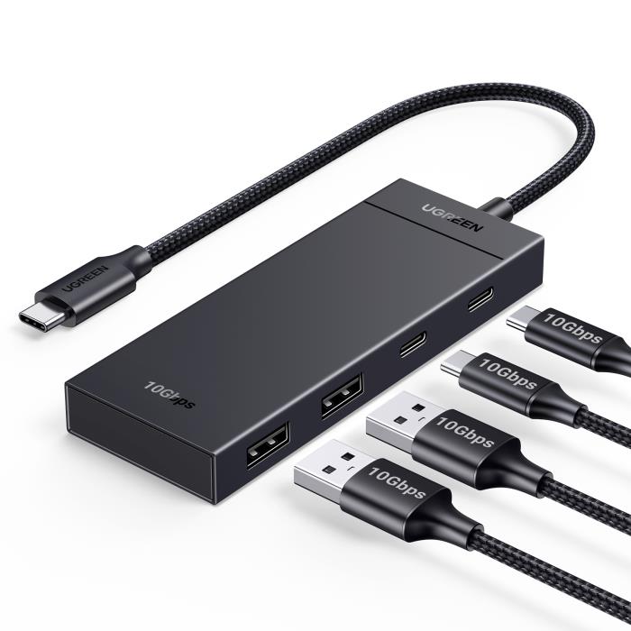 USB-C Hub 3.1 4 θέσεων UGREEN CM806 35583 | eLabstore.gr USB-C Hub 3.1 4 θέσεων UGREEN CM806 35583 | Περιφερειακά | elabstore.gr