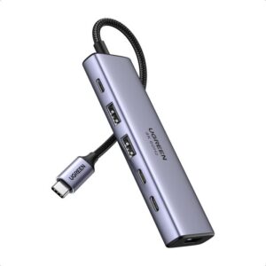 USB-C Docking Station 6 σε 1 UGREEN CM511 35999 | Περιφερειακά | elabstore.gr