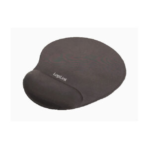 Mousepad GEL LogiLink ID0027, με Στήριγμα Καρπού Μαύρο | Περιφερειακά | elabstore.gr