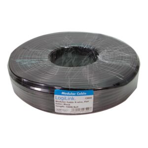Καλώδιο Τηλεφώνου LogiLink CM04 100m Μαύρο | eLabstore.gr Καλώδιο Τηλεφώνου LogiLink CM04 100m Μαύρο | Δικτύου | elabstore.gr