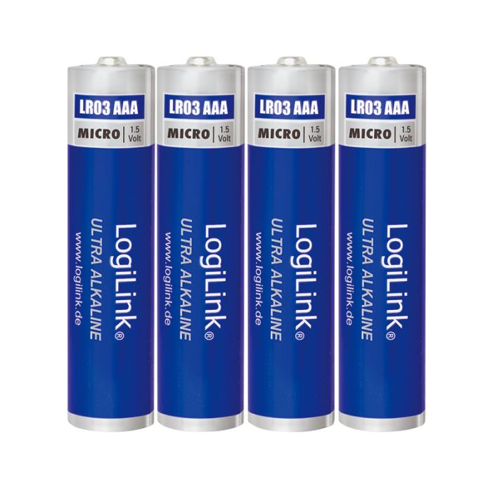 Μπαταρίες Αλκαλικές AAA LogiLink LR03B4 (4τμχ) | eLabstore.gr Μπαταρίες Αλκαλικές AAA LogiLink LR03B4 (4τμχ) | Παρελκόμενα | elabstore.gr