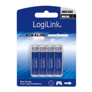 Μπαταρίες Αλκαλικές AAA LogiLink LR03B4 (4τμχ) | eLabstore.gr Μπαταρίες Αλκαλικές AAA LogiLink LR03B4 (4τμχ) | Παρελκόμενα | elabstore.gr
