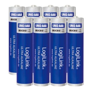 Μπαταρίες Αλκαλικές AAA LogiLink LR03F8 (8τμχ) | Παρελκόμενα | elabstore.gr