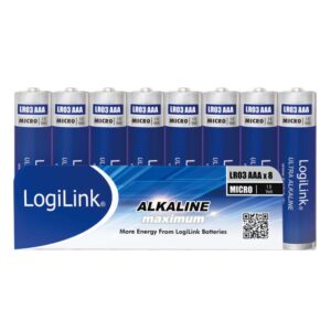 Μπαταρίες Αλκαλικές AAA LogiLink LR03F8 (8τμχ) | Παρελκόμενα | elabstore.gr