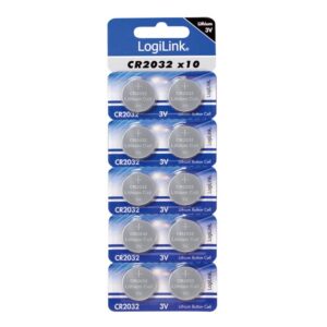 Μπαταρίες Λιθίου LogiLink CR2032 (10τμχ) | Παρελκόμενα | elabstore.gr