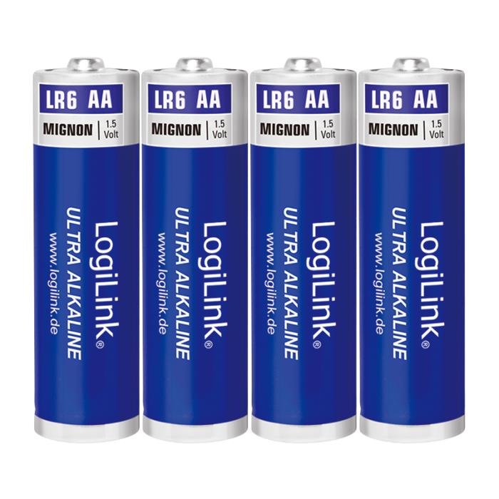 Μπαταρίες Αλκαλικές AA LogiLink LR6B4 (4τμχ) | eLabstore.gr Μπαταρίες Αλκαλικές AA LogiLink LR6B4 (4τμχ) | Παρελκόμενα | elabstore.gr
